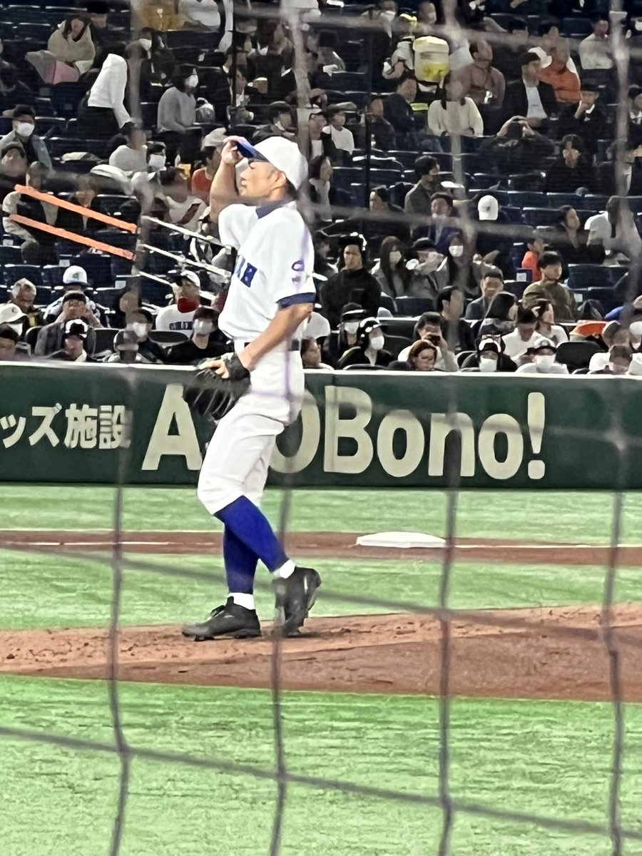 16Hicochan's tweet photo. イチローさんの投げて打席に立ち
ヒットを打つ姿を
一塁エキサイトシートで観ることができ

試合開始前にはサインもいただけて会話もできて😭
幸せすぎて試合中も今もずっとふあふあしてます。
今日携わっていただいた全ての方と出来事に感謝！
イチローさん！
ありがとうございました！(大声 https://t.co/I53jOmh8Ry