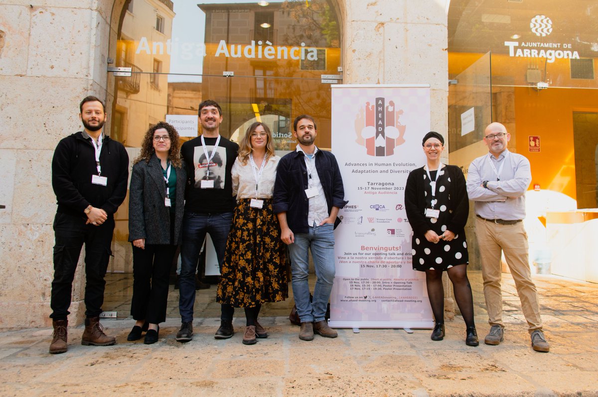 the organizer of <a href="/AHEADmeeting_/">AHEADmeeting</a> : #CostantinoBuzi <a href="/archeoMarinaLR/">Marina Lozano</a>  <a href="/ArlegiMikel/">Mikel Arlegi</a> <a href="/Fede_anatomy/">Federica Landi</a>  @AlessVeneziano <a href="/AntoniettaDelB2/">Antonietta Del Bove PhD</a> and #CarlosLorenzo  Ph. <a href="/GuillnMaria/">Maria D. Guillén</a> <a href="/urv/">𝖧𝖠𝖡</a> <a href="/Iphes/">IPHES-CERCA</a>