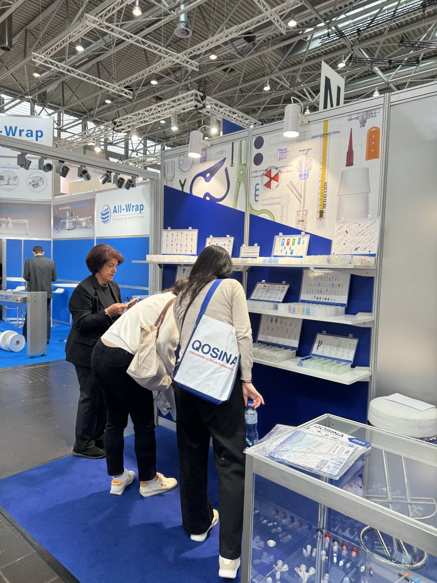 Qosina's tweet photo. Thank you to everyone who visited the @Qosina booth at COMPAMED! 

Our team had the incredible opportunity to connect with customers, partners and industry leaders and showcase our extensive selection of single-use components. https://t.co/T3UjMTA8EC
 
#qosina  #compamed https://t.co/Hq471bEtv8