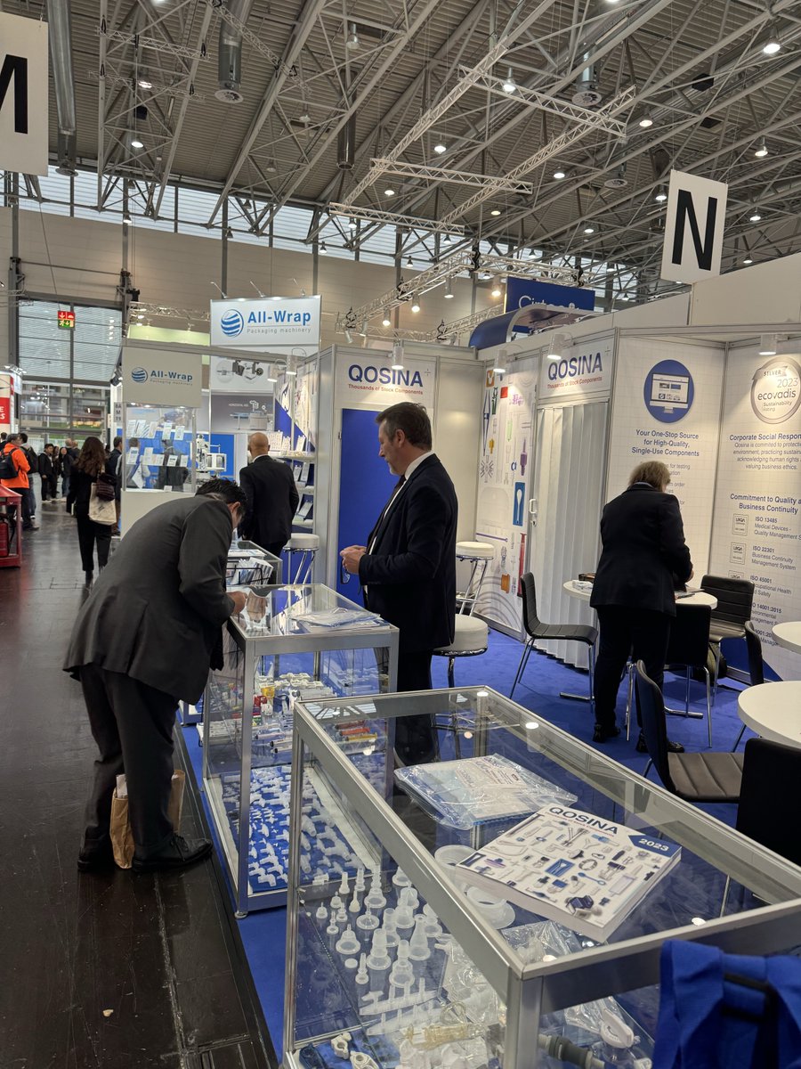 Thank you to everyone who visited the <a href="/Qosina/">Qosina Corp.</a> booth at COMPAMED! 

Our team had the incredible opportunity to connect with customers, partners and industry leaders and showcase our extensive selection of single-use components. qosina.com
 
#qosina  #compamed
