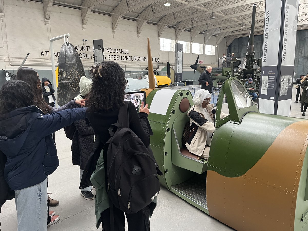 lgs_news's tweet photo. Students from Year 9 spent an enjoyable day on Tuesday at Imperial War Museum Duxford with the History Department, looking at the development of aircraft from World War One through to the Cold War. #LGSConfident https://t.co/9G8Didb9vH