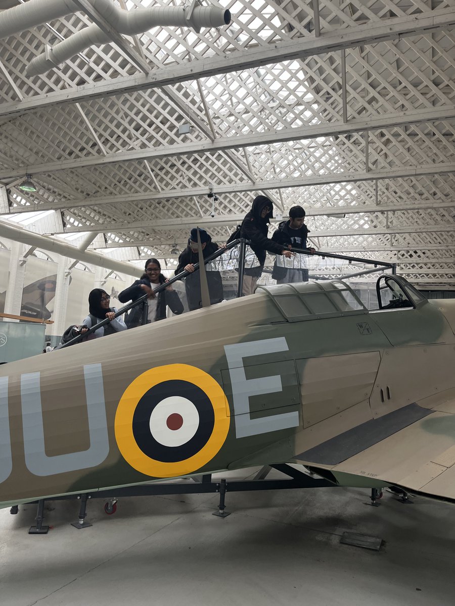 lgs_news's tweet photo. Students from Year 9 spent an enjoyable day on Tuesday at Imperial War Museum Duxford with the History Department, looking at the development of aircraft from World War One through to the Cold War. #LGSConfident https://t.co/9G8Didb9vH