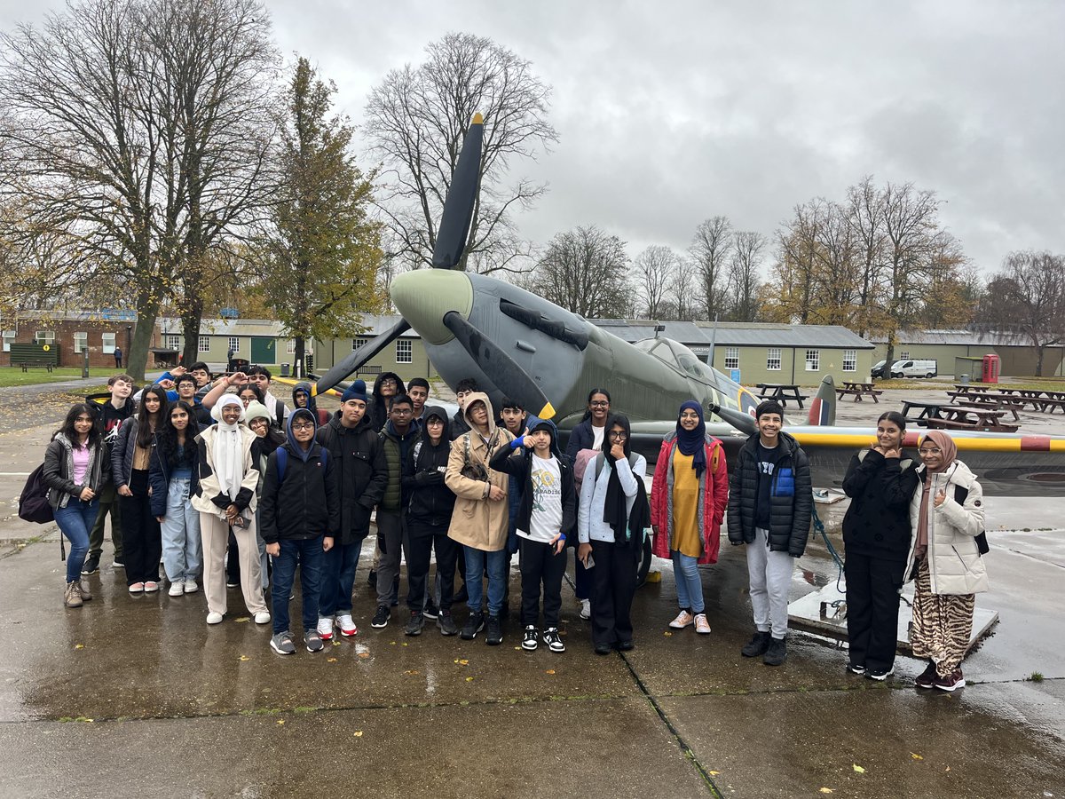 lgs_news's tweet photo. Students from Year 9 spent an enjoyable day on Tuesday at Imperial War Museum Duxford with the History Department, looking at the development of aircraft from World War One through to the Cold War. #LGSConfident https://t.co/9G8Didb9vH