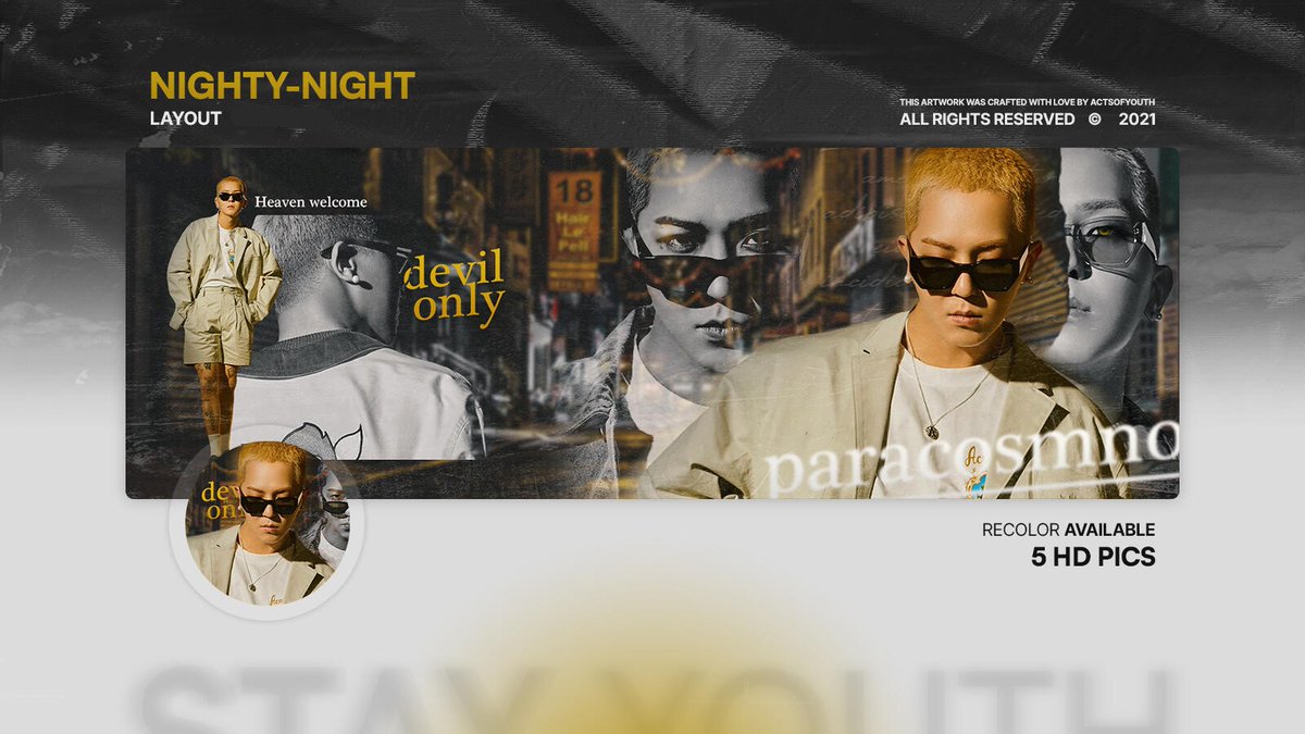 cvralister's tweet photo. ㅤ

Repost this if you want layout "NIGHTY-NIGHT" by ActsofYouth.

ㅤ https://t.co/1VFsR6lu8G