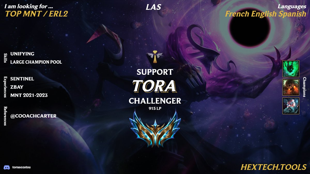 Tora tweet media