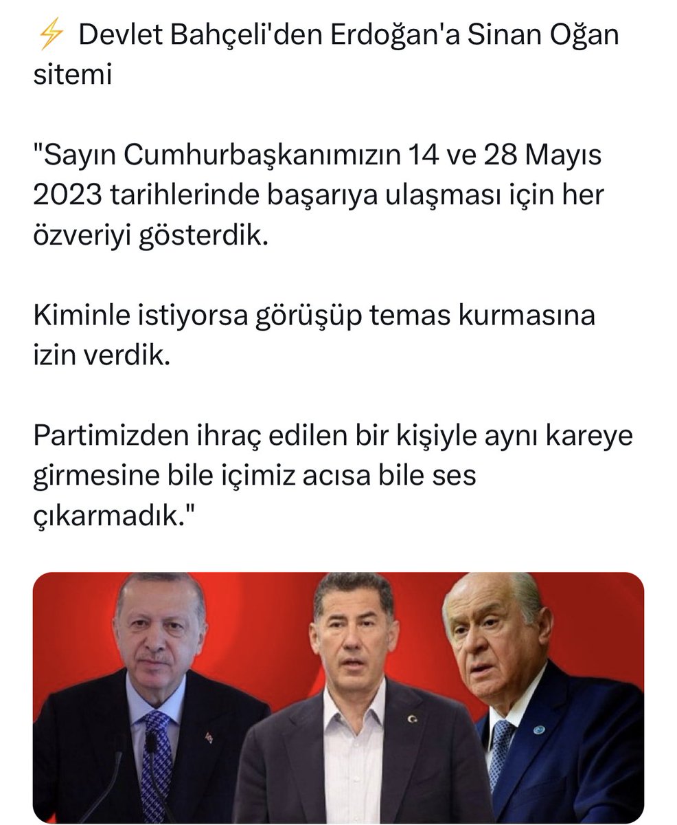 Sayın Bahçeli; “başarıya ulaşmak için kiminle istiyorsa görüşüp temas kurmasına izin verdik “ dediğiniz Partili Başkan ve AKP, HEDEP ile bir araya gelir ve yeni bir açılım saçılım yapmaya karar verirse, ki yapmadıkları şey değil, yine özveri gösterecek misiniz?