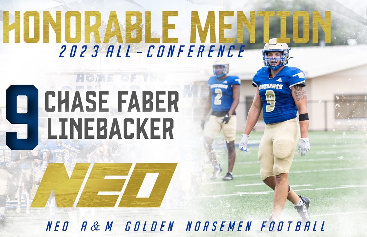 Norsemen_FB's tweet photo. 🚨SWJCFC All Conference🚨
Honorable Mention: @Chase_Faber_ https://t.co/8qmApyS8uU