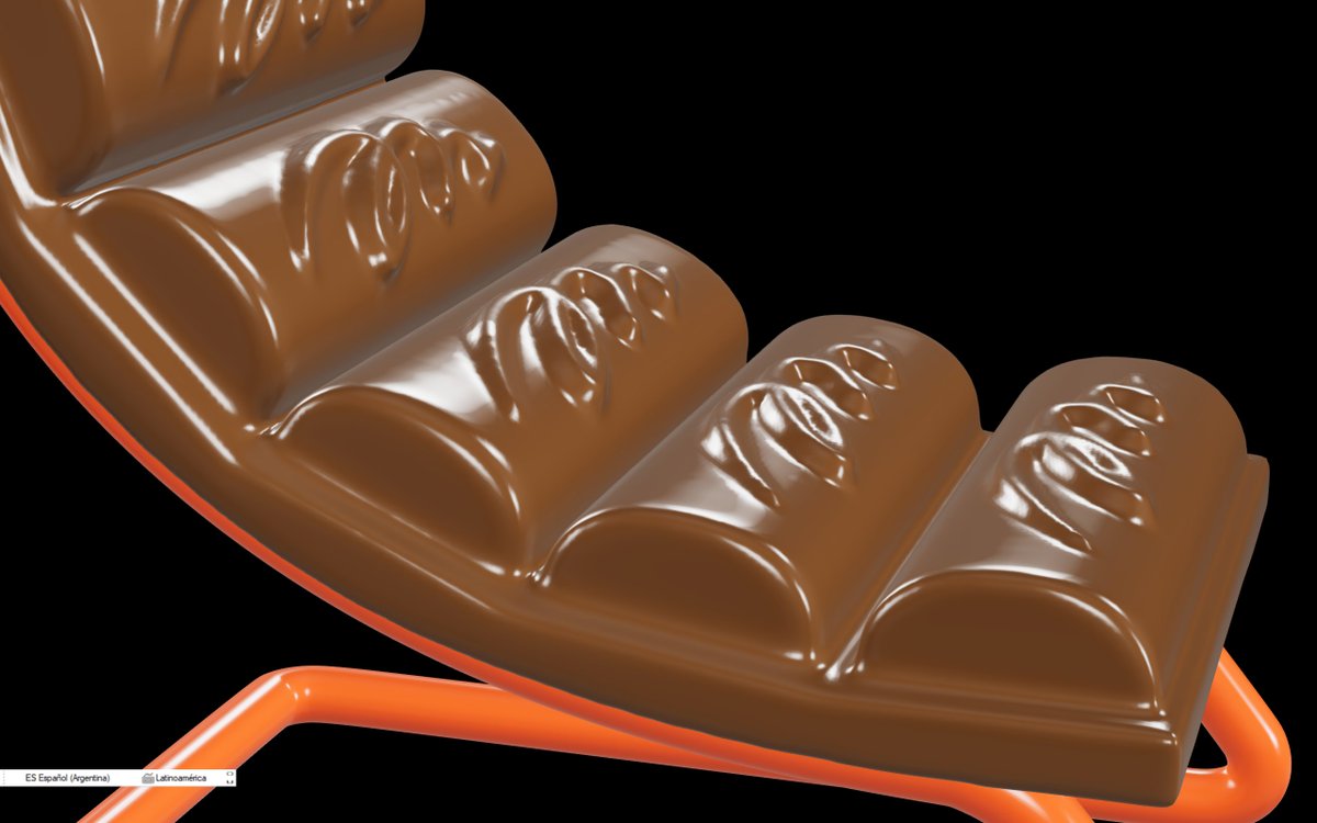 PteDeInternet's tweet photo. Possible objects — #019 Chocolate lounge chair
by @_mariettabernal
From #Possibleobjects collection:
https://t.co/TiDwU3vH03
#TezosNft #Glb3d #3dNft https://t.co/ouhZtzNJWg