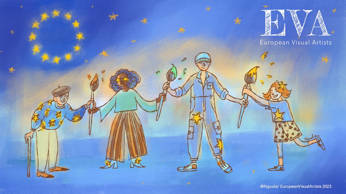 EVisual_Artists's tweet photo. 📢 Exciting news for #artists in the 🇪🇺🎨
MEPs approved the framework for a #StatusOfTheArtist. Congrats to rapporteurs @ToineMandersEP and @DomenecD👏

Now, it's up to the @EU_Commission to propose initiatives for concrete improvements in the working conditions of artists 👨‍🎨 https://t.co/93Y9skoWy3