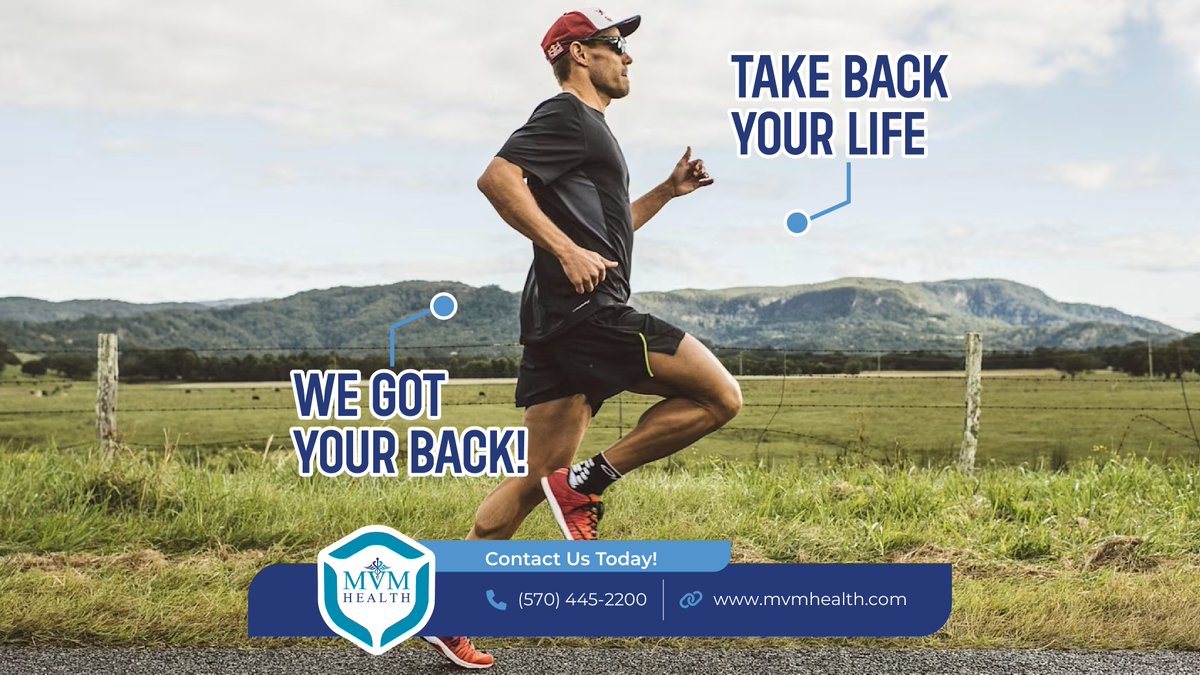 Tired of back pain? 😩 Discover relief with Harvard Trained Doctors at MVM Health. 💪 Goodbye pain, hello well-being. 🌈 Visit mvmhealth.com or call 570-445-2200. Take the first step to a pain-free life! #BackPainRelief #HarvardDoctors #MVMHealth 🏥✨