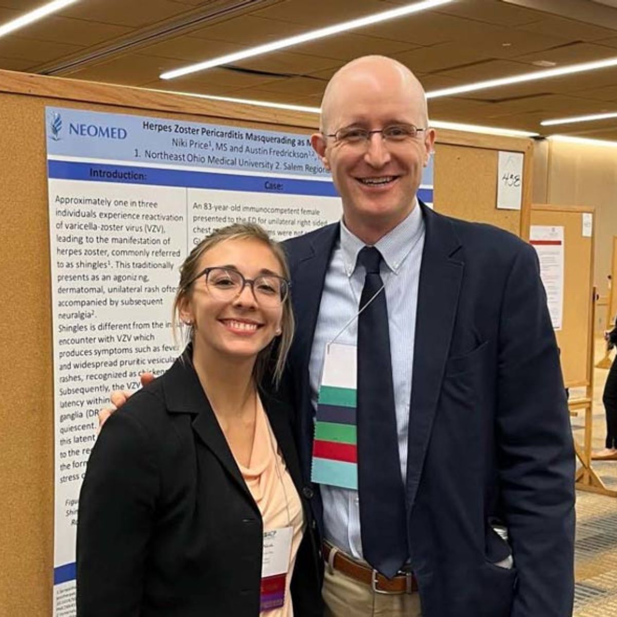 NEOMEDedu's tweet photo. The Department of Internal Medicine received several accolades at the American College of Physicians Ohio Scientific Meeting! #ThisIsNEOMED #CreatingTransformationalLeaders https://t.co/43ORbjeU6D
