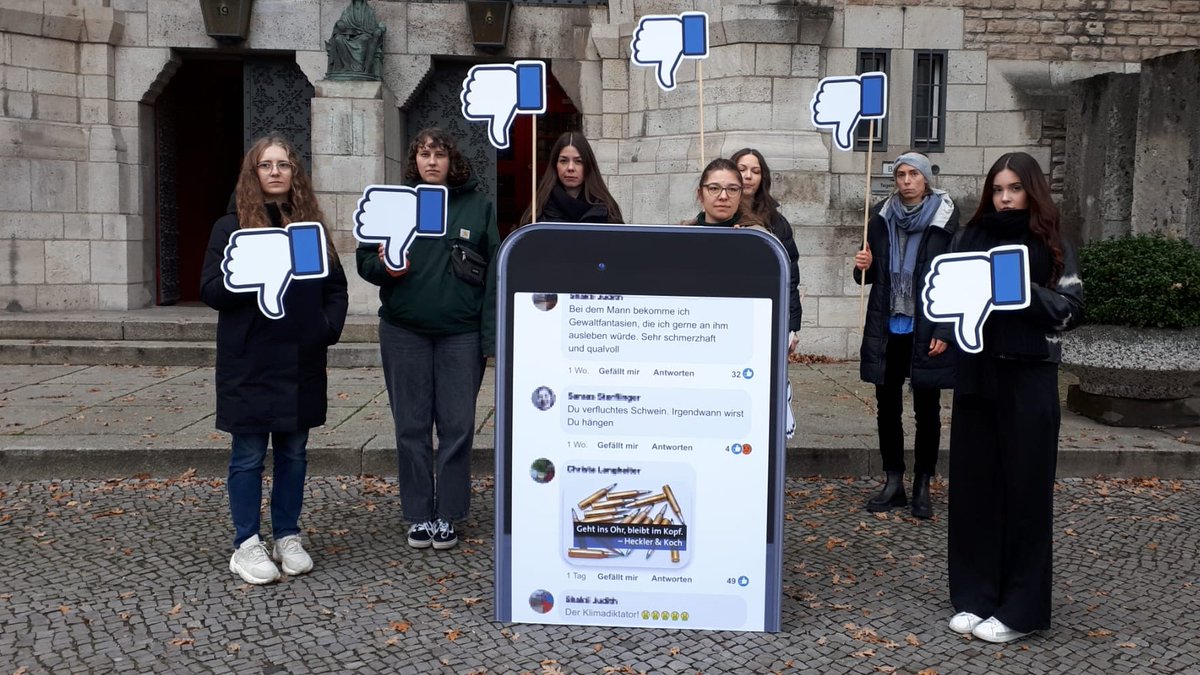 Die @Umwelthilfe klagt vor dem Landgericht Berlin gegen den Facebook-Mutterkonzern @Meta. DUH-Bundesgeschäftsführer Jürgen Resch fordert die Schließung von Facebook-Gruppen, aus denen heraus er regelmäßig massiv beleidigt und bedroht wird. Mehr dazu bei @epdOst #epd_dabei