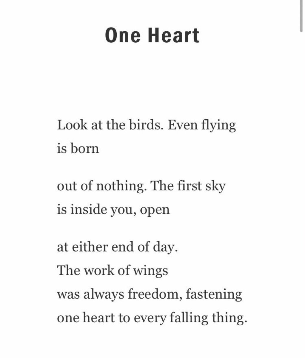 MayaCPopa's tweet photo. “Even flying / is born / out of nothing.”

Li-Young Lee: https://t.co/8pL7sUHNu9