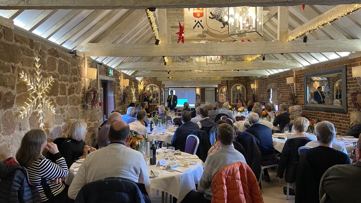 A big thank you to Darren Johnson for a great presentation at our 'Economic Update' event. It was lovely to see so many of our clients attend and everyone had a very enjoyable time.
Thanks also to the staff at @MorleyHayes who were fabulous as always.
#WealthManagement