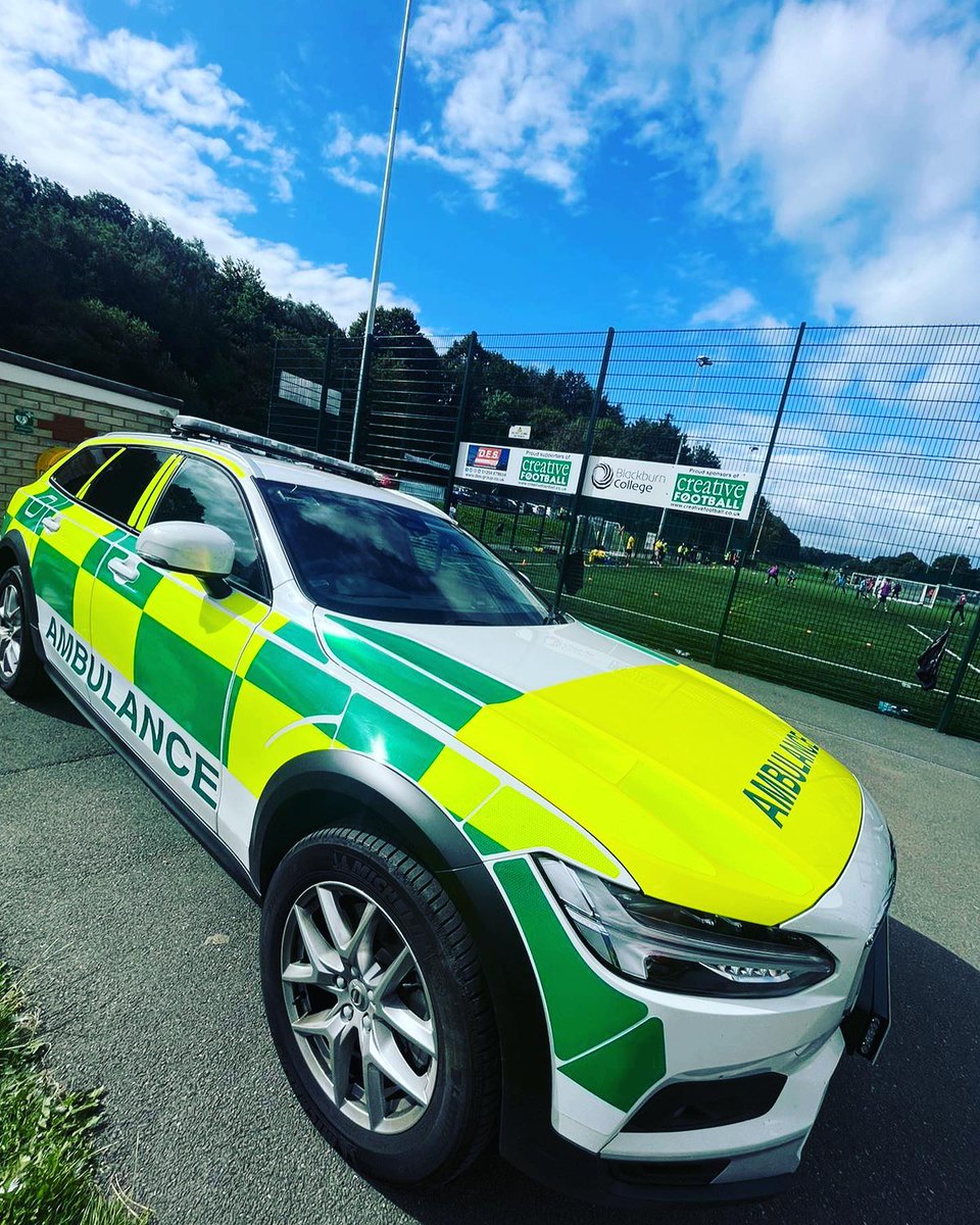 NorwestMedical's tweet photo. Busy last few weeks across the North West!
 @haydockparkracecourse  for a firework event, new season at Burnley FC and to Windermere with @eventsafetygroup on the @chillswim_uk !
Our crews continue their work in Europe on repatriation missions alongside our frontline deployments https://t.co/PIGPG1xt0x