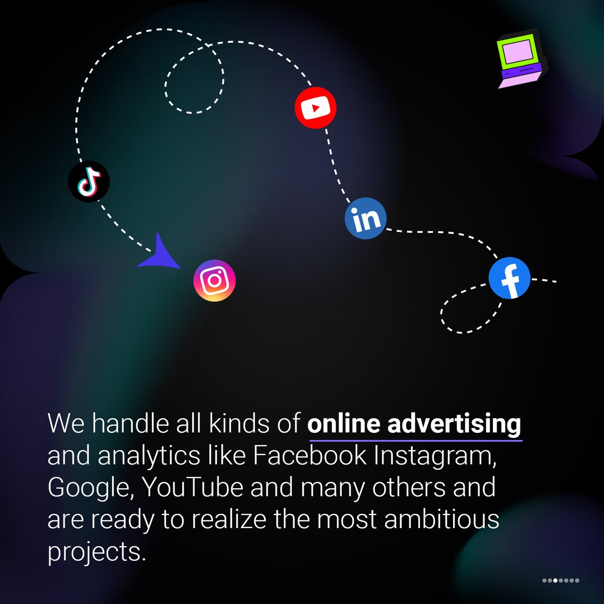 thebrandcast's tweet image. Ready for ambitious projects? We handle all things online advertising – Facebook, Instagram, Google, YouTube, and more! 🌟 Let&apos;s turn your vision into reality. #DigitalMarketingAgency #OnlinePresence #AmbitiousProjects