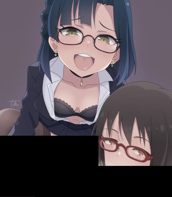 これはSkeЬで描いたギャルなnnoyrkとギャルなデレのkmjhrnと3人でなんやかんやするやつ。