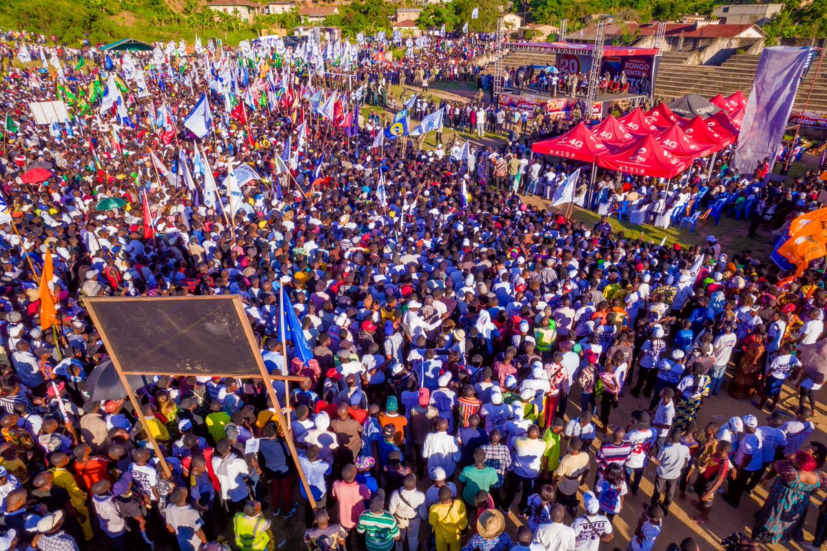 ArmyObjecteur's tweet photo. Sous la Coordination de MFUMU André WAMESO, la Ville de Boma a réservé un accueil chaleureux à son candidat Président de la République, Fatshi Béton armé.
Tout Boma va voter le numéro 20.
@shabani_lukoo @fatshi13 @AugustinKabuyaT https://t.co/6F87i9Rmyy
