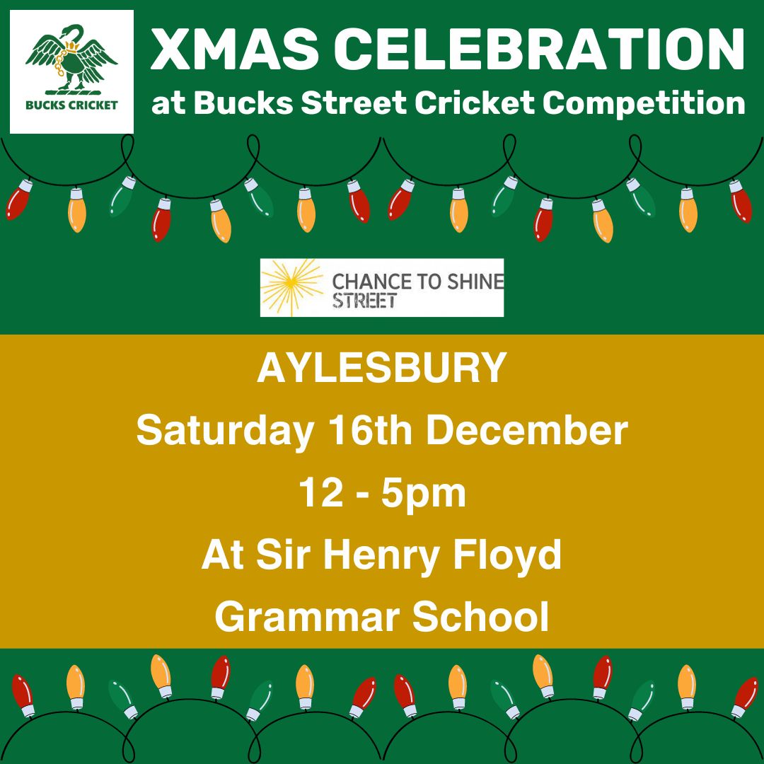 Bucks Cricket tweet media