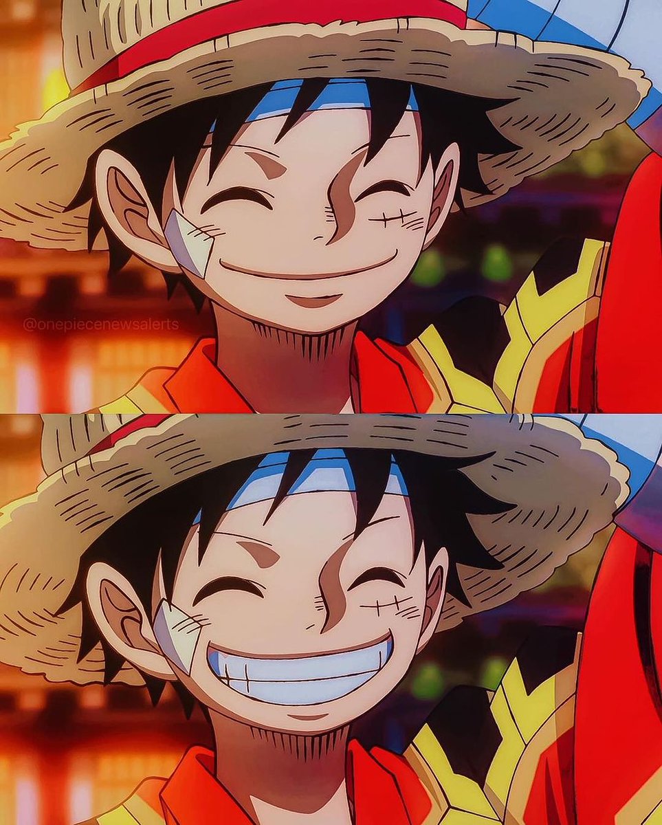 #ONEPIECE1084

I love Luffy's smile 💗🥰.