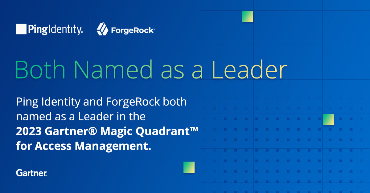 📣 ForgeRock &amp; @PingIdentity have been named as a Leader in the 2023 <a href="/Gartner_inc/">Gartner</a> Magic Quadrant™ for Access Management. 👉 ow.ly/uEHa50Q9Rsj

☁️ ForgeRock was recognized for its ability to execute &amp; completeness of vision. Download the report here: ow.ly/gSox50Q9Ebp