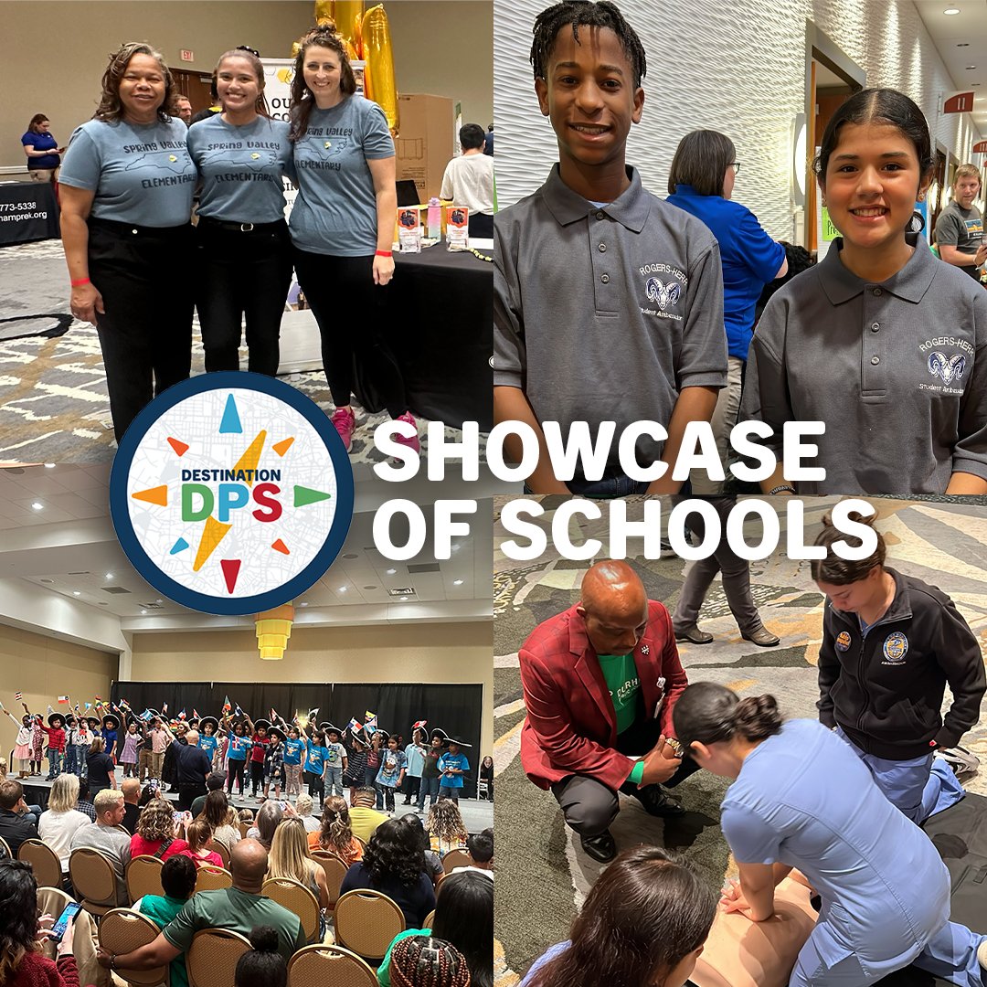 Our Showcase of Schools was a huge success! Thanks to all of our #WeAreDPS and Durham families who attended to learn about our outstanding schools and programs. See photos here → photos.app.goo.gl/xKXwtHCn8xihg4…
