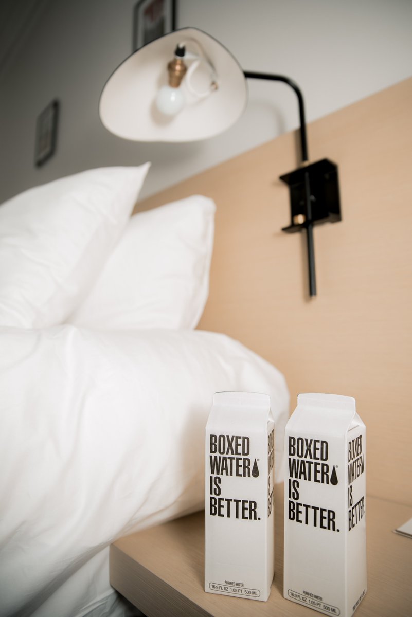 All Neyius-owned properties will now exclusively offer <a href="/boxedwater/">Boxed Water</a> , because it's better! #Swift
