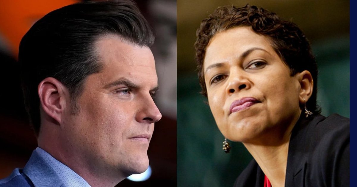 (RT) if you agree with Matt Gaetz who's calling for an investigation into the stiff sentences Tanya Chutkan rendered on the J6 defendants