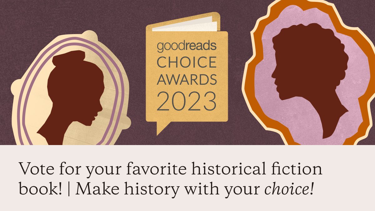 Don’t wait until the 2023 #GoodreadsChoice Awards are a thing of the past. Vote for your favorite historical fiction novel today when you follow the link below.

goodreads.com/choiceawards/b…