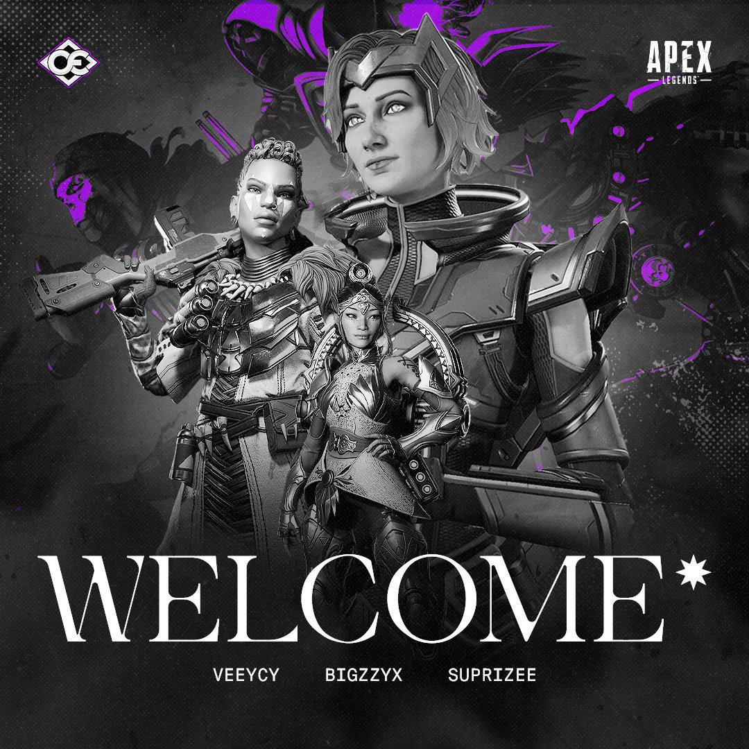Unleashing the APAC's Apex Legends squad!🚀

Meet the champions:
<a href="/veeycy/">veeycy</a>
<a href="/BigzzyX/">BigzzyX</a>
SupriZee

Get ready for epic plays!🔥
#OE #APEX #Apex募集