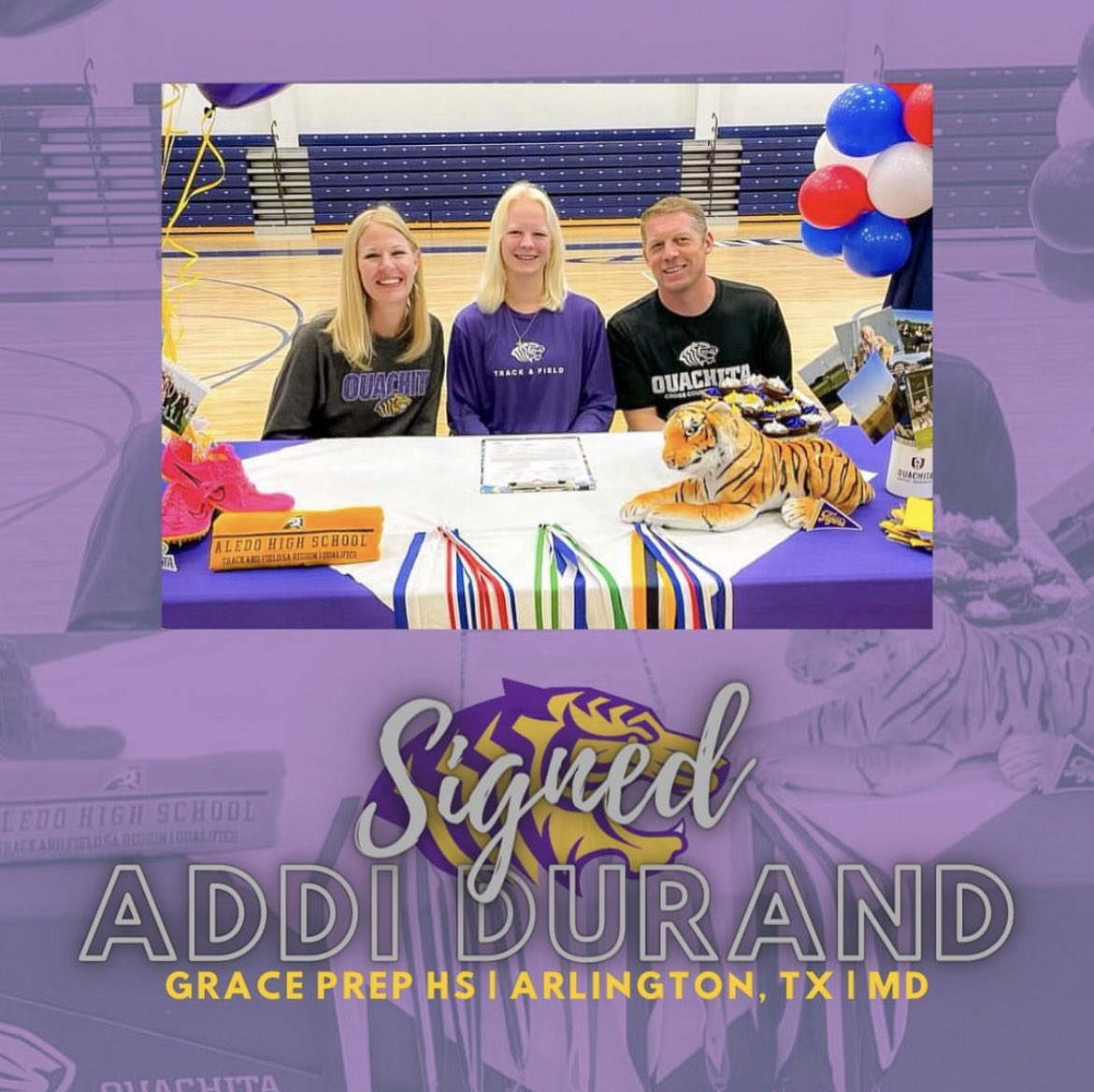𝙊𝙁𝙁𝙄𝘾𝙄𝘼𝙇𝙇𝙔 𝙊𝙁𝙁𝙄𝘾𝙄𝘼𝙇!

Welcome to the tiger family, Addi 🤩🏃‍♀️🐯