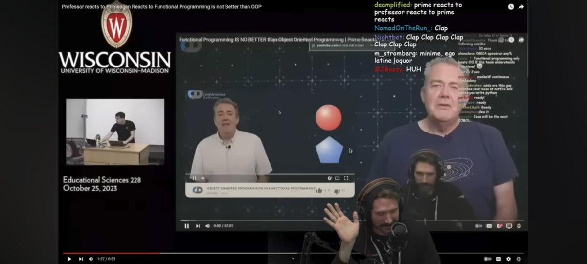 soeren_dev's tweet image. wth is @ThePrimeagen doing