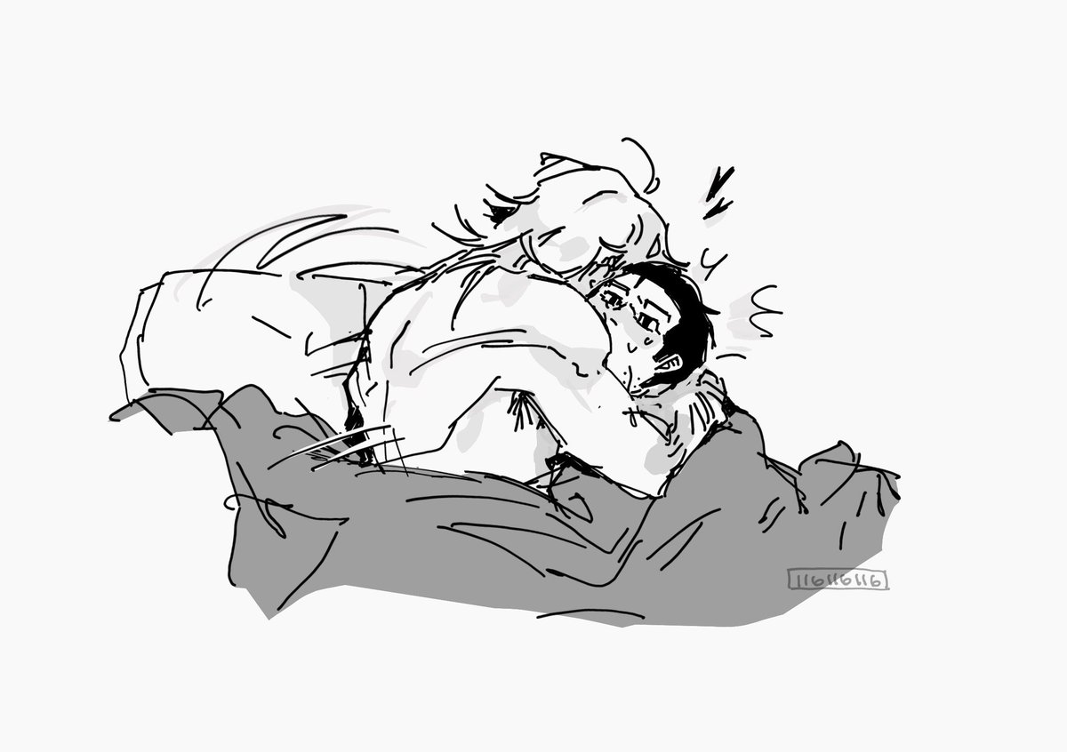 The kitty was cold and found his stove hihi

#goldenkamuy  #ゴールデンカムイ #manga 