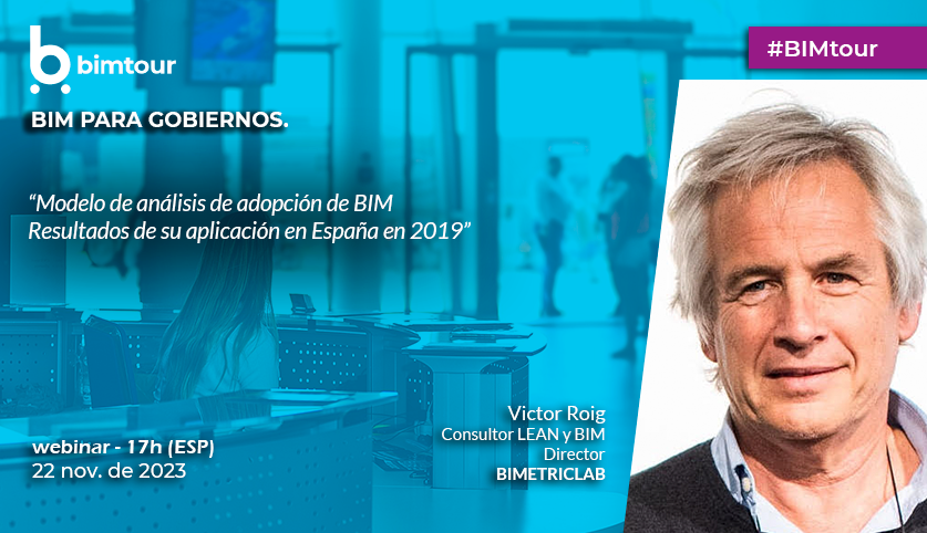 BIMAcademyES's tweet photo. #BIMtour. tendremos a Víctor Roig (@bimetriclab) en la sesión #BIM para Gobiernos para hablar de los resultados de la adopción del BIM en España
Confirma asistencia
🗓️ 22/11/23
⏰ 17h
👉 https://t.co/Mrr0Osv7bk
@BIMCommunity, @datalaing, @socialtek_media https://t.co/0AJnXkTkcy