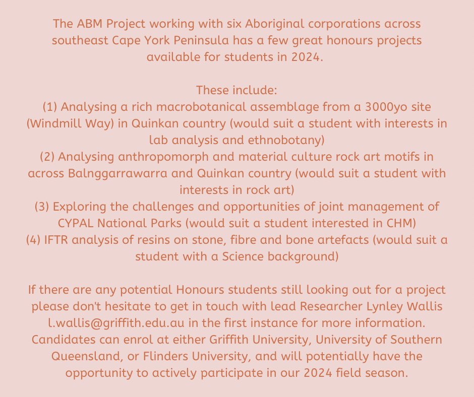GU_ArchSoc's tweet photo. 2024 Honours Projects, please see details below https://t.co/Ms2bpBwRxQ