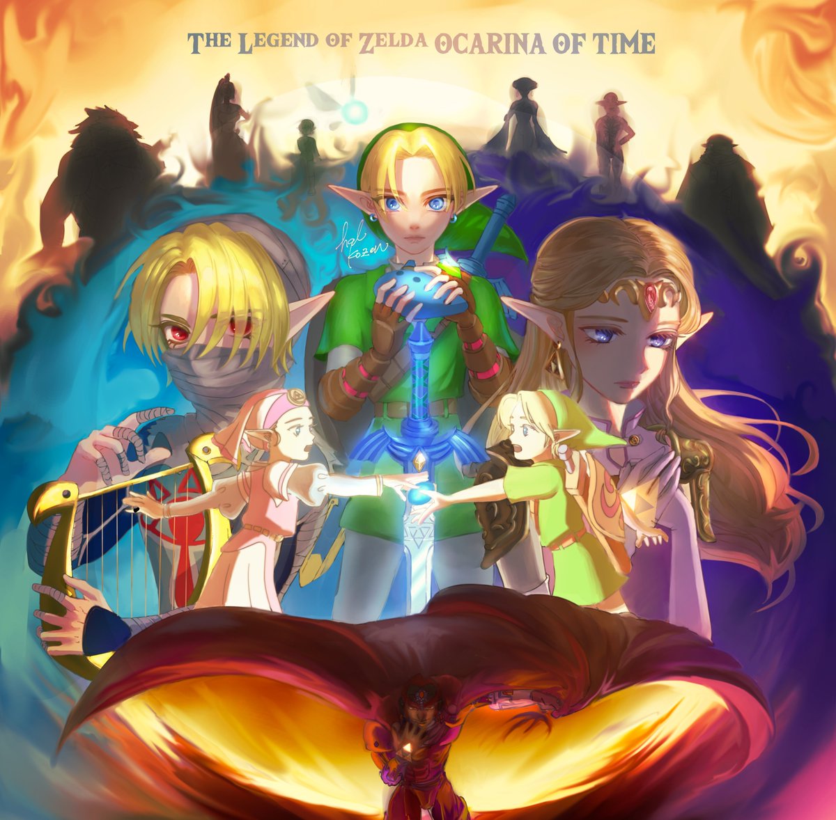 astroaskan's tweet photo. The legend of zelda Ocarina of Time 25th Anniversary💐
#ocarinaoftime #Zelda #時のオカリナ25周年 https://t.co/iSkwrSp2Qg