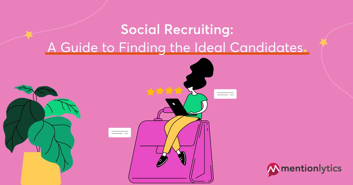 Social recruiting isn’t just posting vacancies and hoping your ideal candidates will apply. 

Do you want to fuel your #SocialRecruiting with 10 effective strategies to find your perfect candidates? Then, take a look at our latest guide 👉 bit.ly/3R5tJbz

#socialhiring