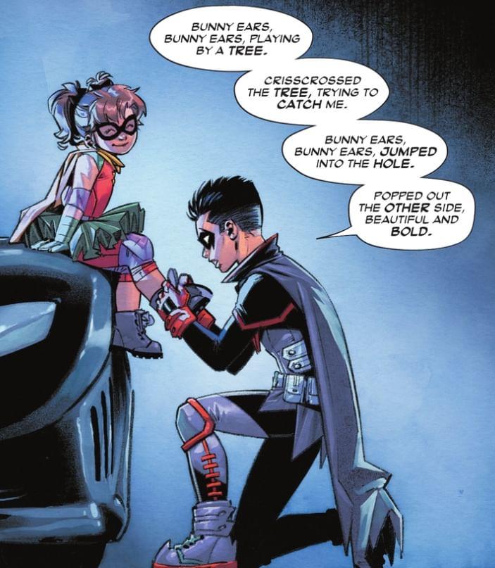 DamianOfGotham's tweet photo. Damian is so freaking adorable in this https://t.co/a5yScj5Q4Q