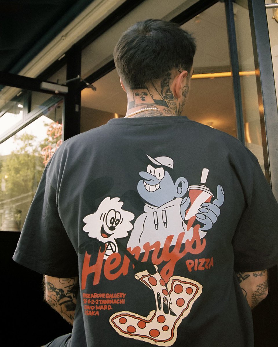 VERDY - LUGOSIS - WHIMSY x HENRY's PIZZA ð limited edition Osaka VERDY - LUGOSIS - WHIMSY x HENRY's PIZZA ð limited edition Osaka