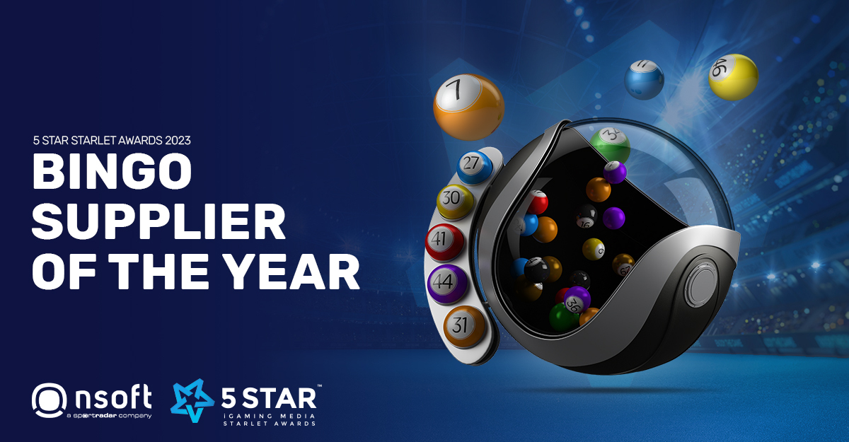 We did it again! NSoft has won the Starlet Award for Bingo Supplier of the Year from 5 Star iGaming Media. That's our second big win for Bingo this year!🕺A massive shoutout to our amazing team and a high-five to 5 Star & Co for this honor. 🏆