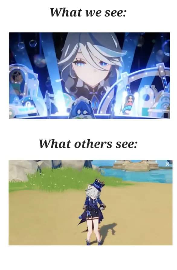 She really did lose her mind after a 500 year act xD

©️ Kyler Cristian , Hassan Ismail

#Genshinlmpact #Genshin #GenshinMemes