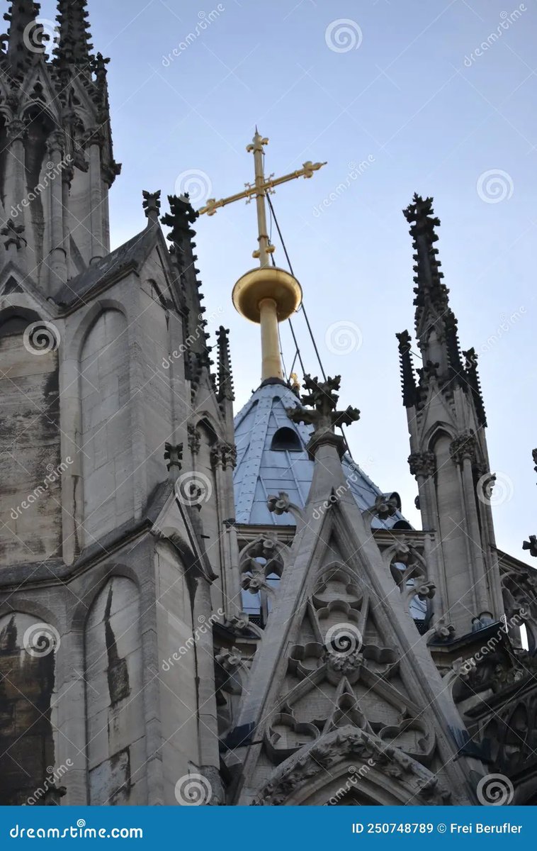 @nap_qu33n @NasimiAghayev That’s the Cologne Cathedral it is filled with stylised crosses plus a huge golden cross on the roof. Don’t believe me? Google it. Now you, I ask again where is the cross?