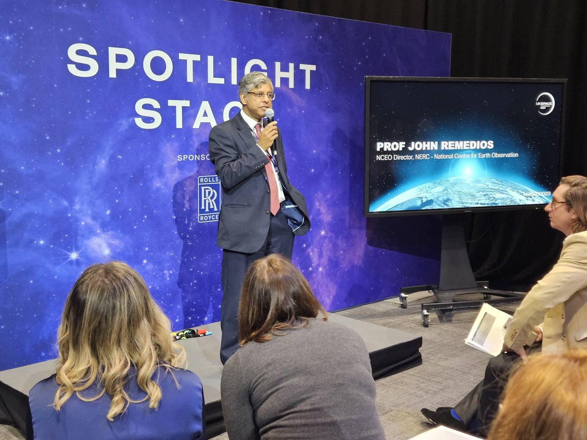 SpaceParkLeic's tweet image. Experts from @SpaceParkLeic taking to the stage at #UKSC2023 🛰