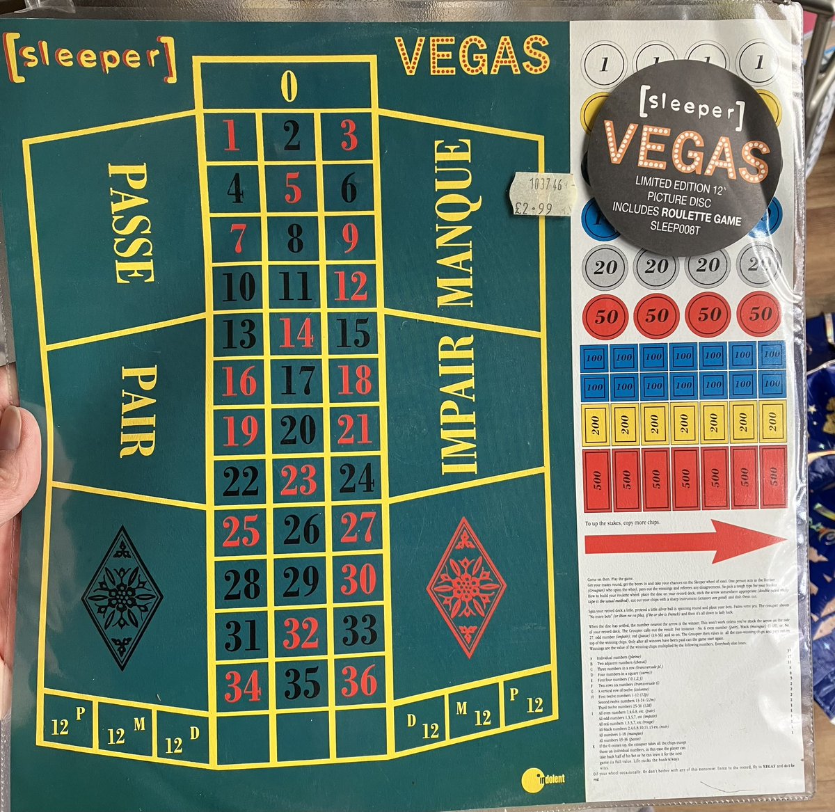 Hi <a href="/DavidJesudason/">David Desi Pub Dason</a> , really enjoyed listening to you chatting about your pub experiences on <a href="/moonunderpod/">The Moon Under Water</a> - and what a ‘smart’ choice of music to select! Do you have this 12” single, it’s a beaut!