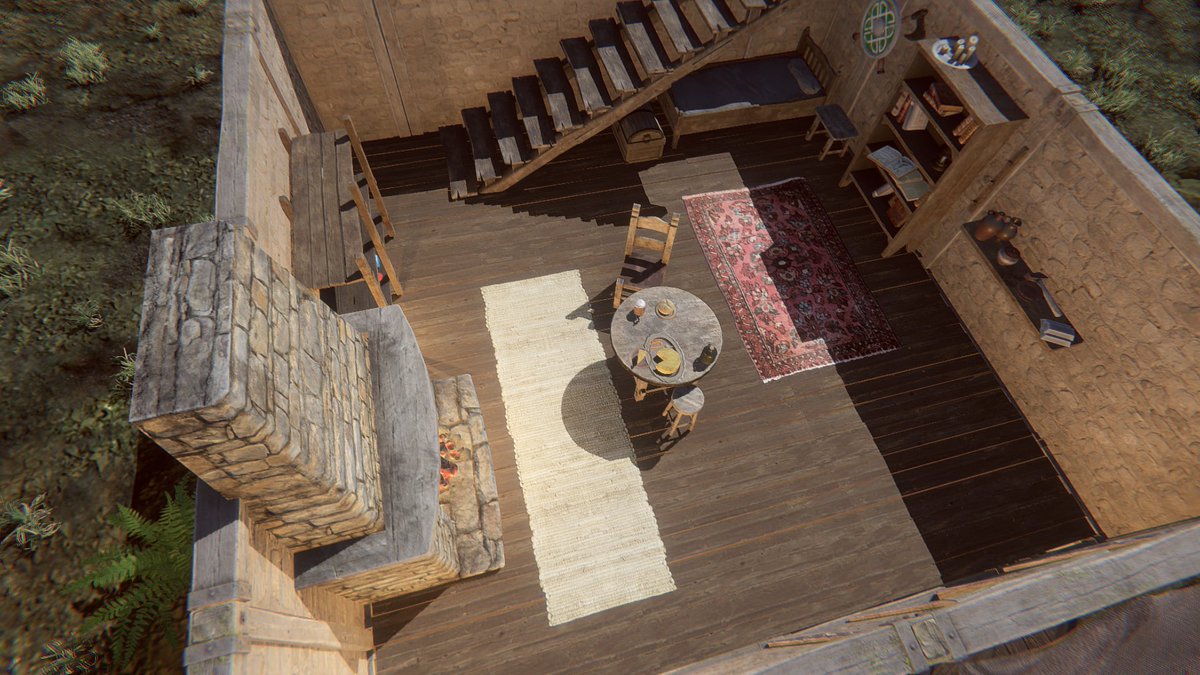 Step inside your fortress - A realm of endless possibilities! In Adaloria, your base is a canvas; paint it with your own unique style!🪑🛖

#RPG #DarkFantasy #gamedev #indiegames