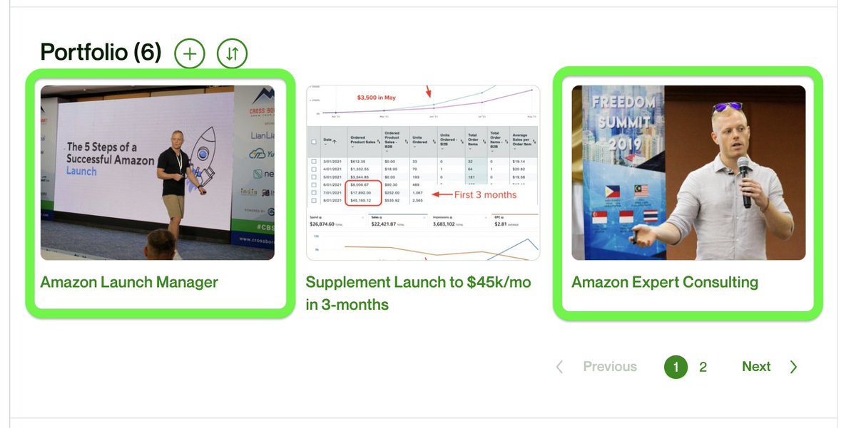 rileygbennett's tweet image. #upworktips - you can add any photo to the Portfolio secion on your profile. It doesn&apos;t need to be your &apos;work&apos;. E.g. you can add pics of you public speaking. Anything that looks good. These images are the first things people will see. #freelancerhacks #freelancer #upwork…