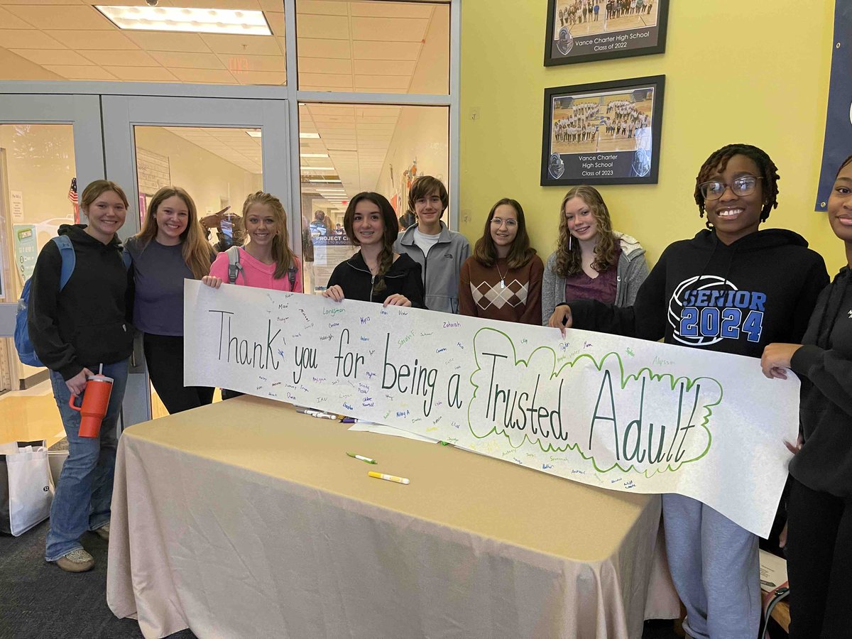 vancecharter's tweet image. SAVE Promise Club spent the morning showing GRATITUDE and thanking their trusted adult!  What a wonderful way to kick off the holiday season!