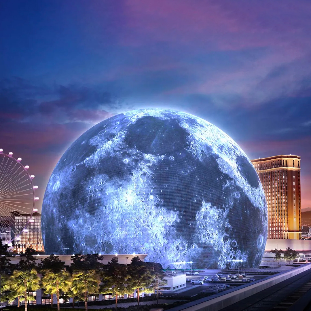 SoundRecovery_'s tweet image. Vegas just welcomed a new live music venue unlike any other. The Sphere is a 18,600-seat auditorium known for its 16K resolution wraparound interior LED screen, speakers with beamforming and wave field synthesis technologies, and 4D physical effects #soundrecovery #livemusic