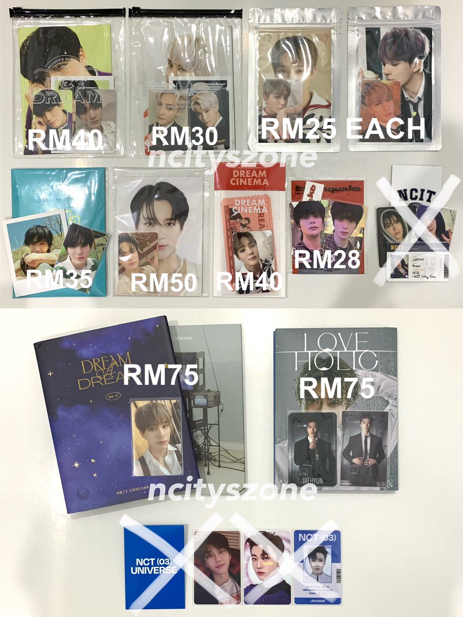 ncityszone's tweet image. wts / msia 🇲🇾

💰 price in pic 

📥 dm to purchase! 

✉️ meet up available @ kepong / inti college subang / ss15 

📦 rm8 wm / rm15 em

🏷 nct 127 nct dream nct 2022 malaysia my #pasarnct #pasarnctmy #pasarwayv #pasarwayvmy