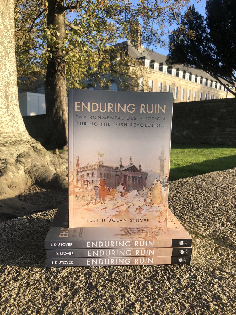 Enduring Ruin has been in the world for a whole year now🎉

This book represents the first environmental history of the Irish revolutionary period and in doing so incorporates the roles animals, water, weather, and man-made infrastructure played in directing &amp; absorbing violence.